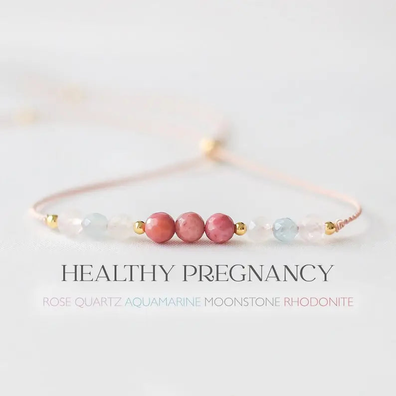 Healthy pregnancy Crystal bracelet
