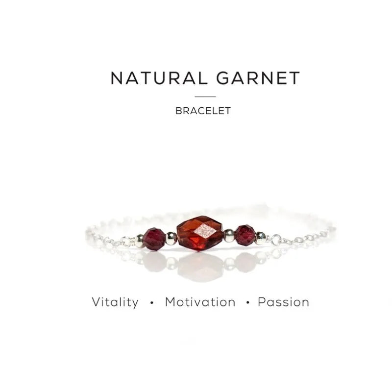 Natural Garnet - January Birthstone