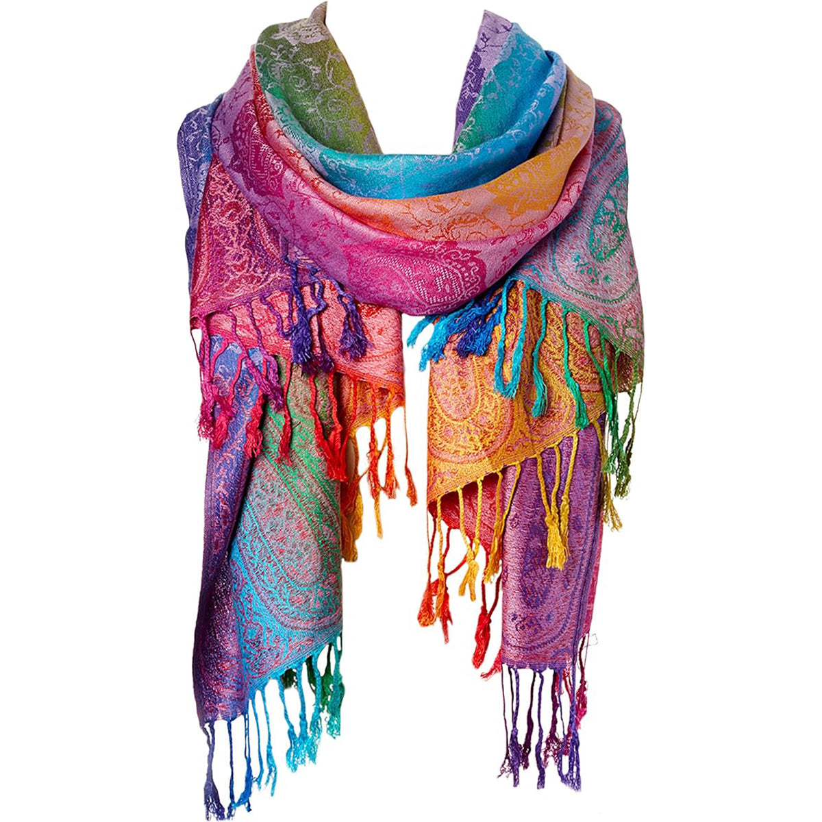 Multicolor Pashmina excellent quality