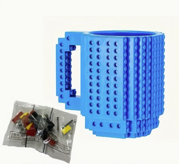 Z-LEGO Build-On Brick Coffee Mug Plastic Water Cup