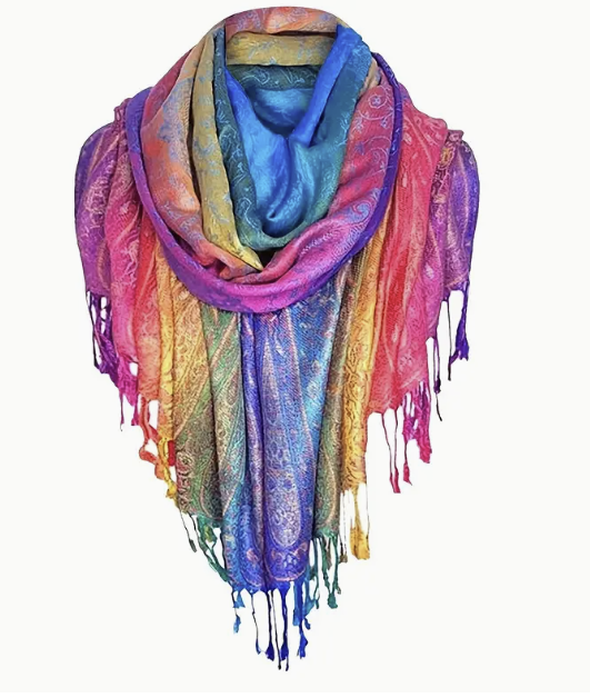 Multicolor Pashmina excellent quality
