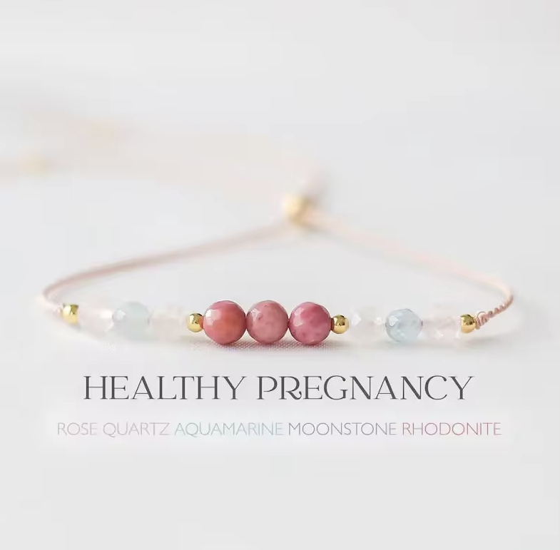 Healthy pregnancy Crystal bracelet